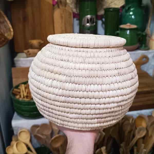 تصویر 5 از خرید سبد حصیری جا برنج + قیمت فروش استثنایی